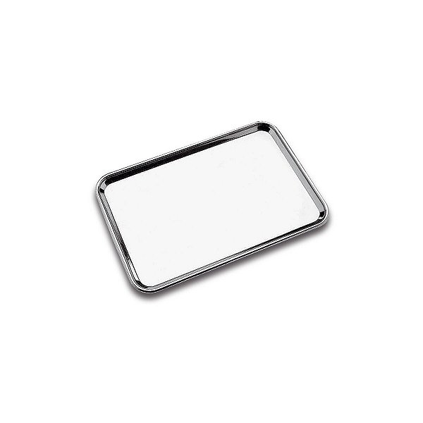 Bandeja Retangular Aco Inox Service Tramont 61412400