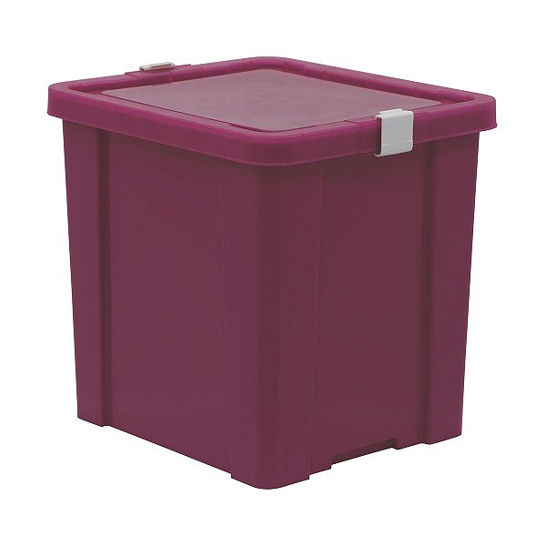 Caixa Organizadora Infantil 42L Rosa Tramontina 92552060