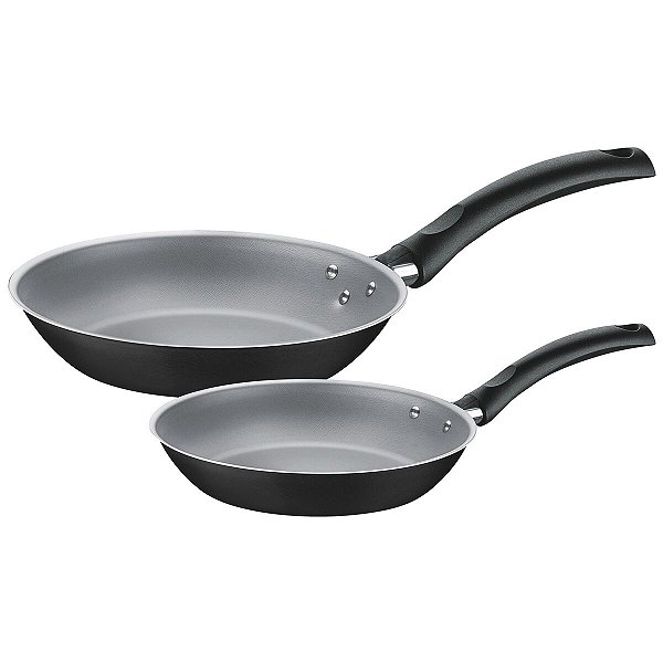 Jogo Frigideiras Alum 2Pc Turim Tramontina 20198064