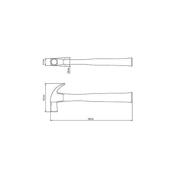 Martelo De Unha 20 Mm Tramontina 40200020