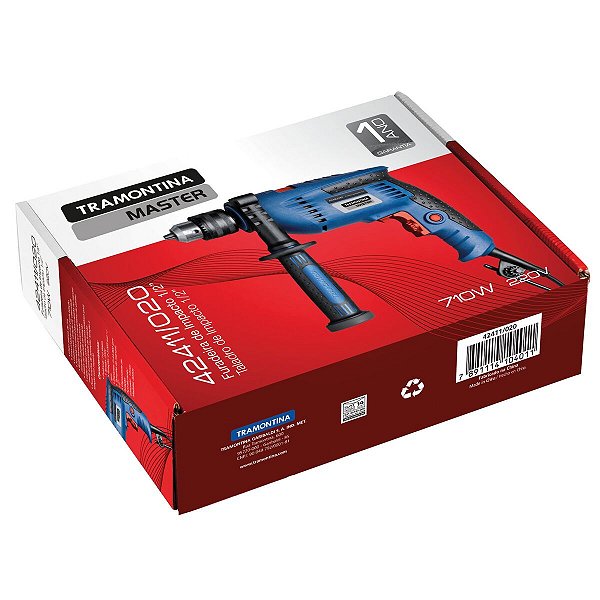 Furadeira De Impacto 1/2 710W 220V Tramontina 42411020