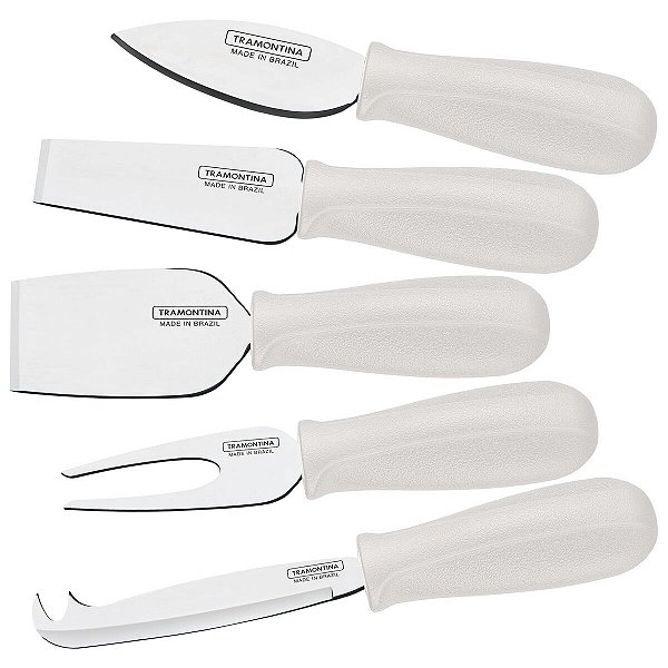 Jogo P/Queijo Inox 5Pc Plenus Off Tramontina 23498319