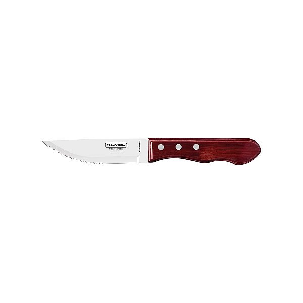 Faca Churrasco Jumbo 5 Polywood Madeira Tramontina 21116075