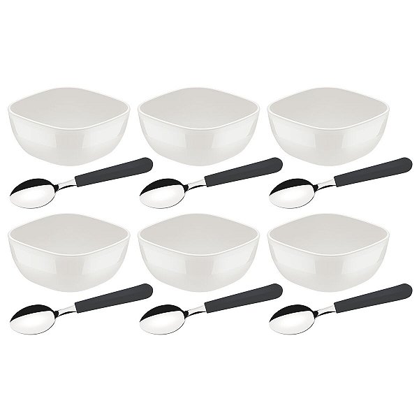 Jogo Sobremesa 12Pc Mix Color Mis Tramontina 25099944