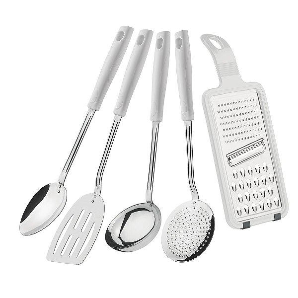 Jogo Utensilios Ralador Escumadeira Easy Tramontina 25299804