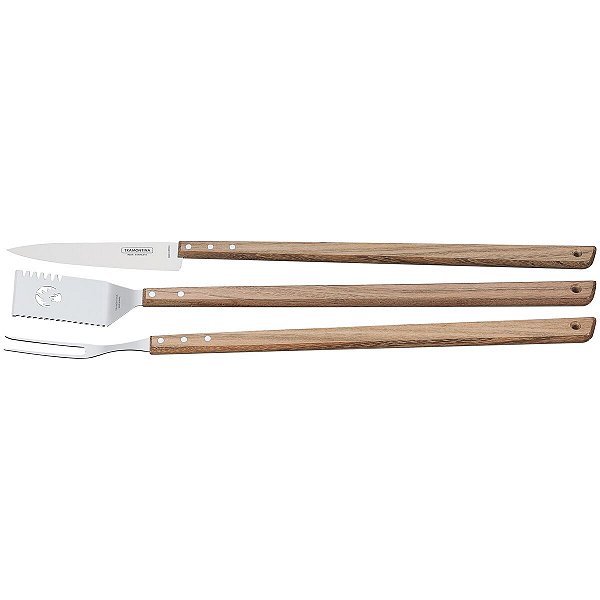 Faca Garfo Longo Espatula Churrasco Tramontina 26499035
