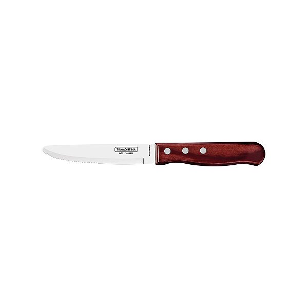Faca Churrasco Jumbo Outback Inox 5 Polywood Tra 21115075