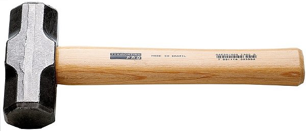 Marreta Cabo Madeira Oitavada 25Cm 1Kg Tramontina 40500002