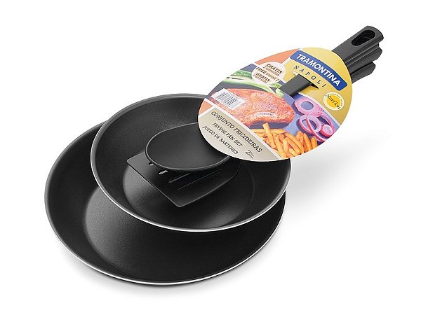 Conj Frigideira Aluminio 2Pc Napol Tramontina 20199087