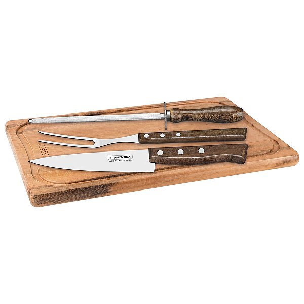 Faca Tabua Chaira Churrasco Tradicional Tramontina 22299047