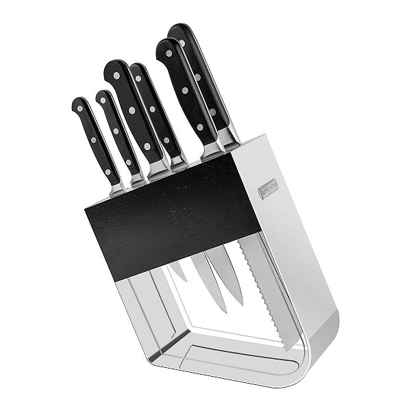 Suporte Cepo Porta Facas Inox Century Tramontina 24099016