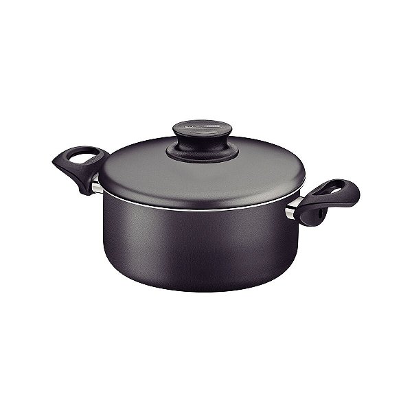 Panela Caçarola Preta 20Cm Paris Lar 3L Tramontina 20520620