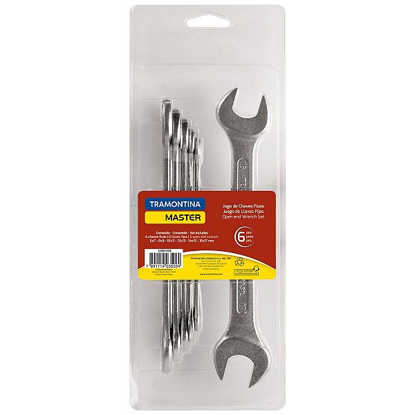 Jogo De Chaves Fixas 6Pcs Tramontina 42001506