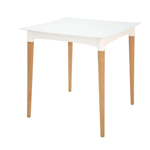 Mesa Diana 70Cm Branca Quadrada Madeira Tramontina 92353010