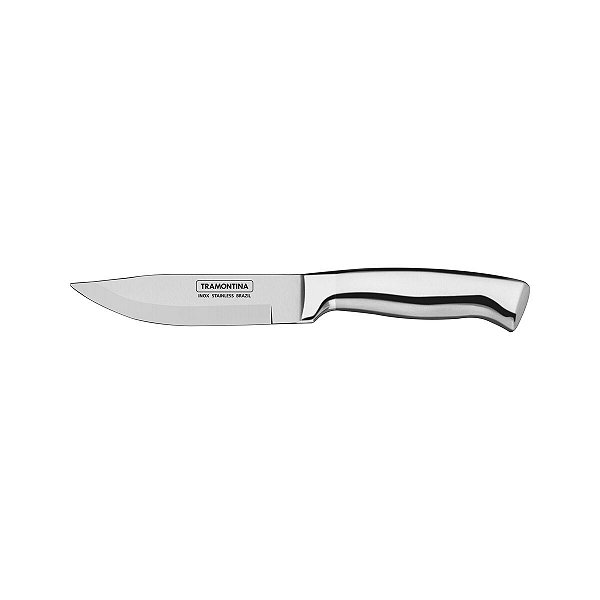 Faca Churrasco Jumbo Fio Liso 5 Inox Tramontina 24076005