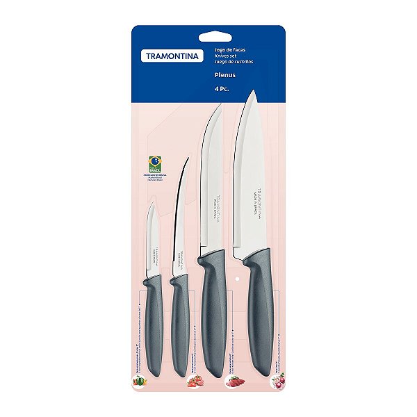 Jogo Facas 4 Peças Tramontina 23498629