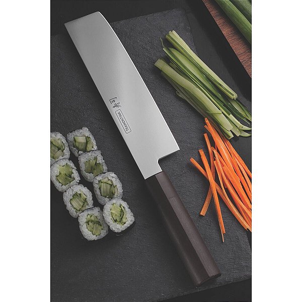 Faca Nakiri 7 Aço Inox Cabo Nylon Tramontina 24232047