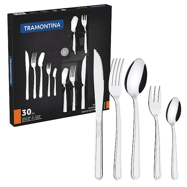 Faqueiro C/ Facas P/ Churrasco 30 Peças Tramontina 23798050