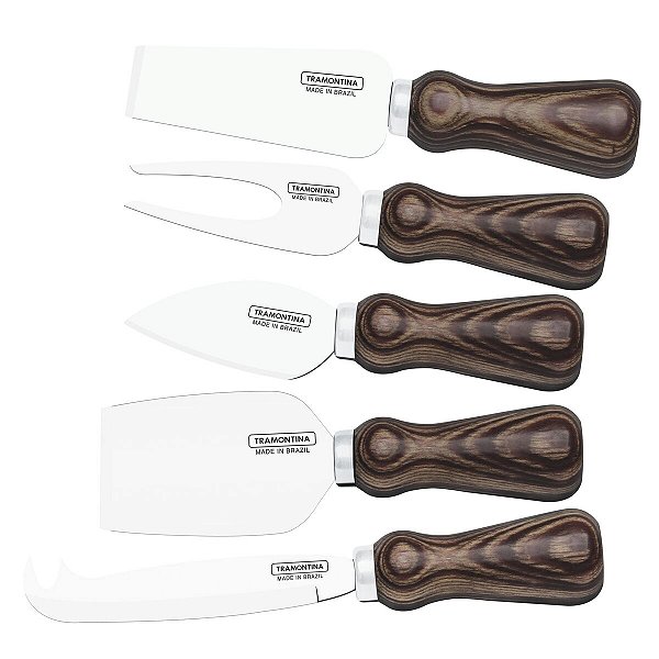 Jogo Para Queijo 5 Peças Tramontina 21399955