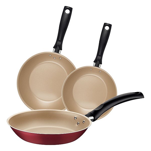 Jogo Frigideiras 3 Peças Tramontina 20198761