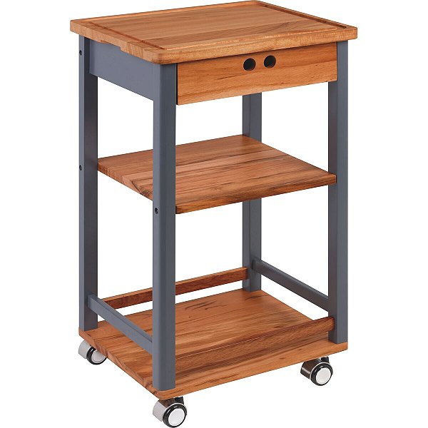 Carro Servir Churrasco Compacto Madeira Tramontina 13050100