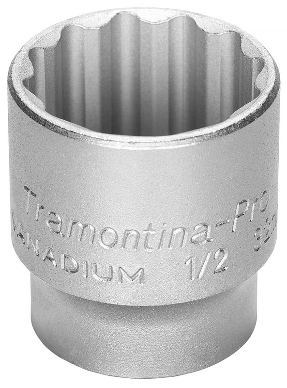 Soquete Estriado 9Mm Encaixe 1/2 Tramontina 44833109