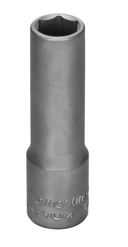 Soquete Sextavado Longo 13Mm Encaixe 1/2 Tramontina 44802113