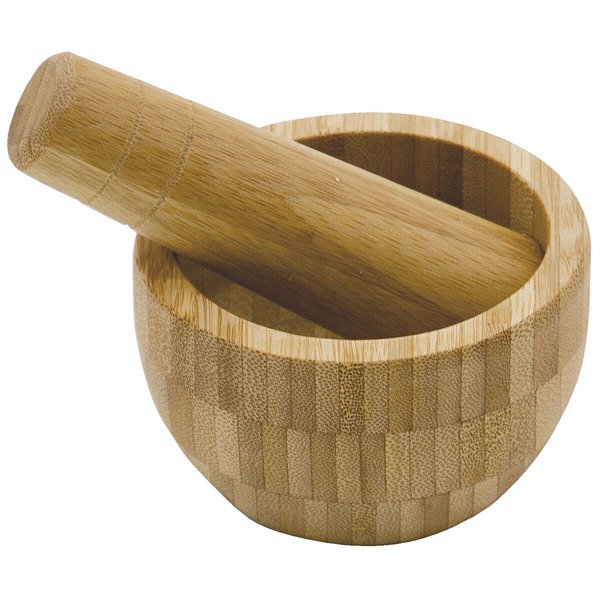 Pilão E Mortar Bambu Natural Tramontina 10399018