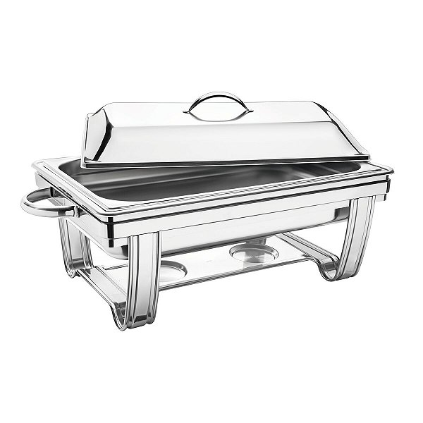 Rechaud Banho-Maria Tampa Removível Inox 9L Tramont 61047013