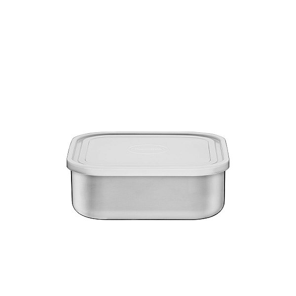 Pote Freezinox Quadrado Inox 16Cm 1,24L Tramontina 61229160