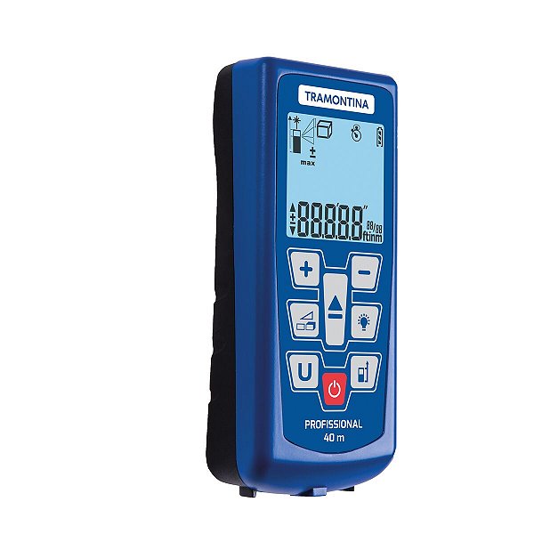 Medidor Distância A Laser Alcance 40 M Tramont 43151340