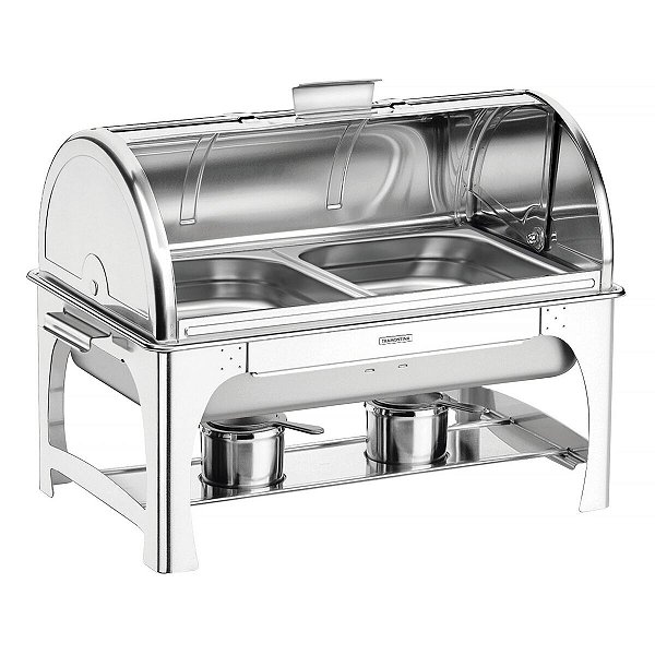 Rechaud Banho Maria Giratória Inox Fogareiro Tramon 61043020