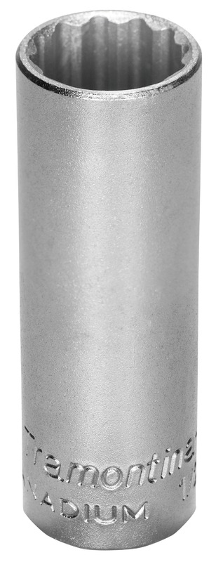 Soquete Estriado Longo 11Mm Encaixe 1/2 Tramontina 44829111