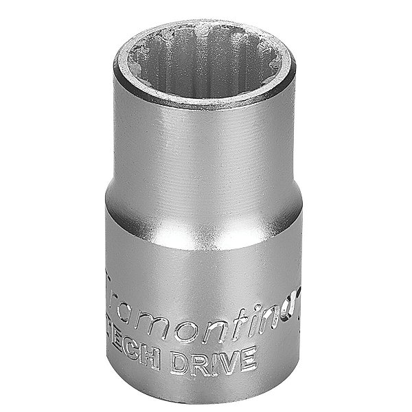 Soquete Techdrive 13Mm Encaixe 1/2 Tramontina 44850113
