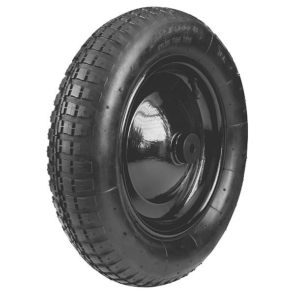 Roda E Pneu Câmara 3.25/8 Bucha Plástica Tramontina 77741024