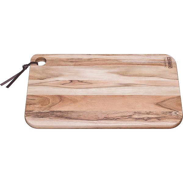 Tábua Churrasco S/ Sulco Madeira Teca C Tramontina 13217052