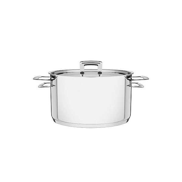 Caçarola Brava Funda Inox Triplo 20Cm 3,6L Tramonti 62404200