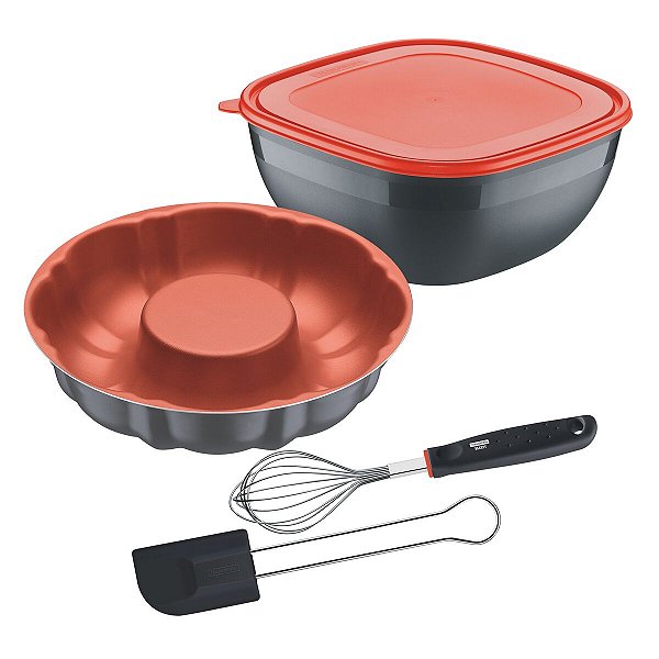 Kit Torta Alumínio Teflon Tramontina 29899064
