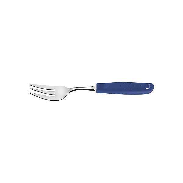 Garfo Salada Inox Cabo Azul Polipropilen Tramonti 25635110