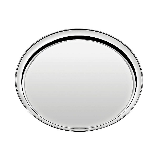 Bandeja Service Aço Inox Redonda 40Cm Tramontina 61413400