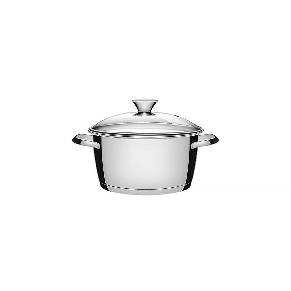 Caçarola Funda Inox Triplo Vidro 16Cm 1,5L Tramonti 62654164