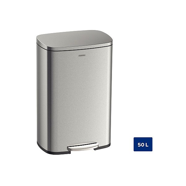 Lixeira Inox Pedal Scotch Brite Balde Tramontina 94544050