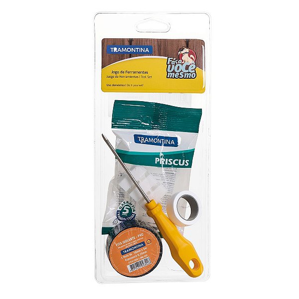 Kit Ferramentas 4 Peças Tramontina 43408189