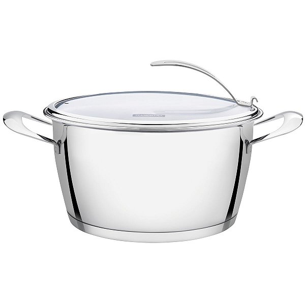 Caçarola Funda Inox Triplo Vidro 24Cm 5,7L Tramonti 62364244