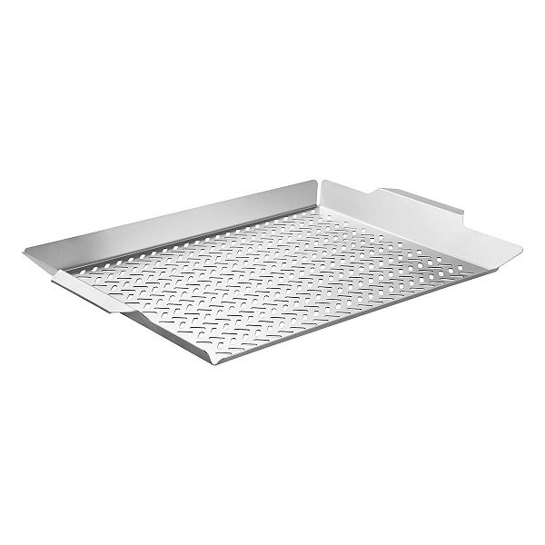 Grelha Para Peixe Aço Inox 48 X 32Cm Tramontina 61320410