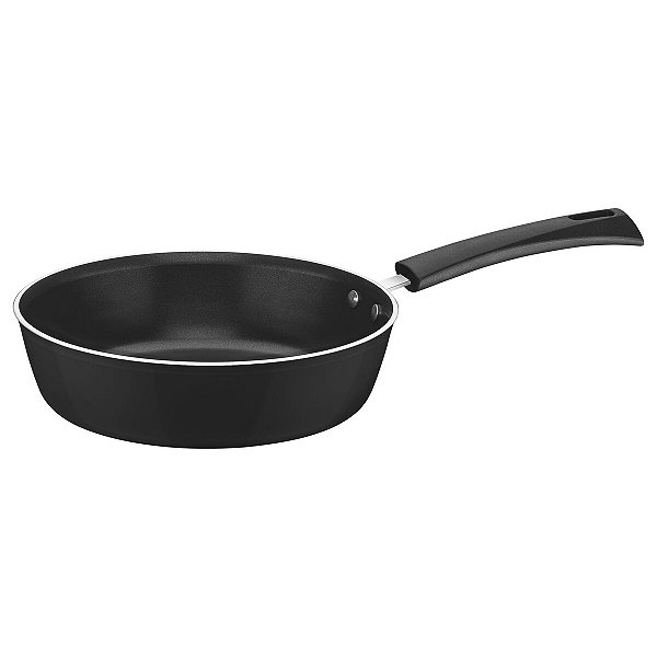 Frigideira Funda Preta Alumínio Teflon Tramontina 20702024