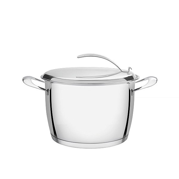 Caldeirão Inox C/ Fundo Triplo 18Cm 3L Tramontina 62365180