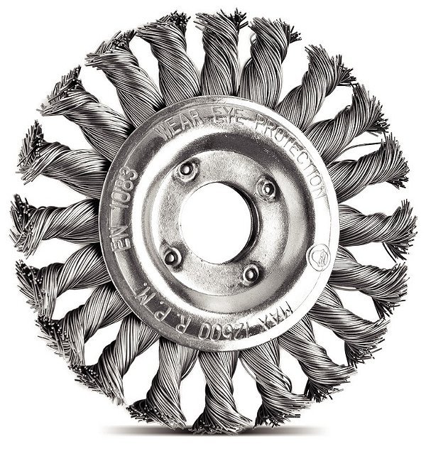 Escova Circular Arame Trançado 6''X1/2'' Tramontina 42604106