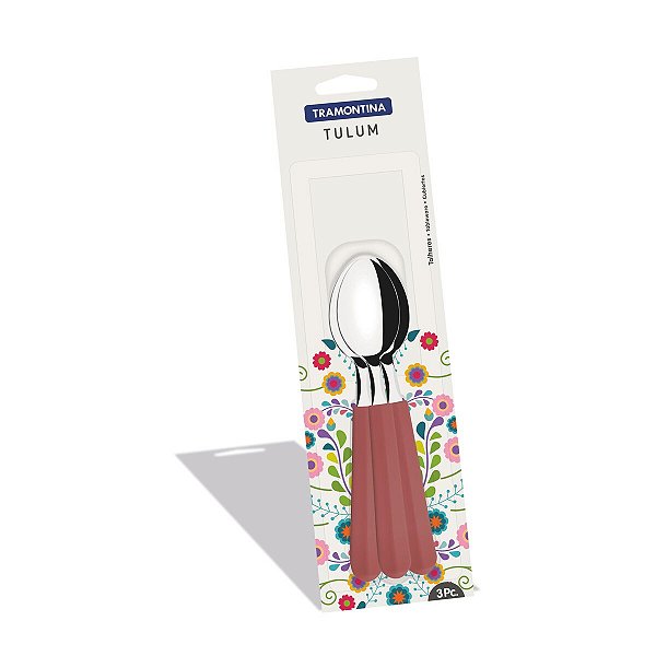 Conjunto Colheres Para Sobremesa 3 Peças Tramonti 23276370