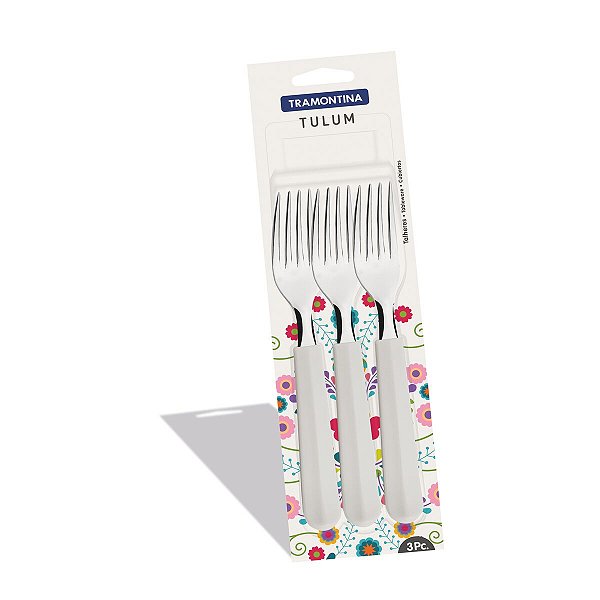 Conjunto Garfos Mesa 3 Peças Tramontina 23272380